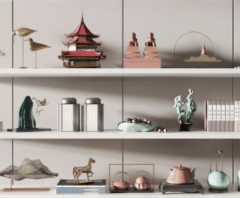 New Chinese Style Decorative Set-ID:118073948