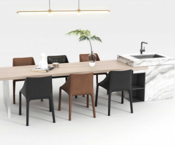 Modern Dining Table And Chairs-ID:337949992