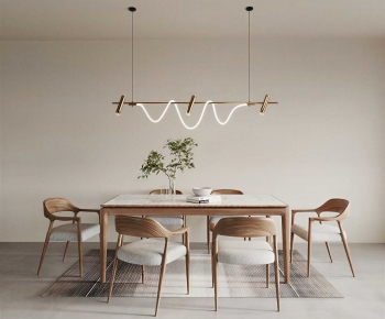 Modern Dining Table And Chairs-ID:565924886