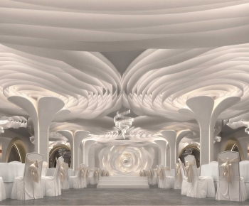 Modern Banquet Hall-ID:707392932