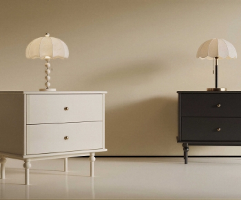 French Style Bedside Cupboard-ID:681561951