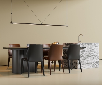 Modern Dining Table And Chairs-ID:971791039