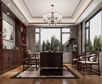 New Chinese Style Study Space-ID:508068086