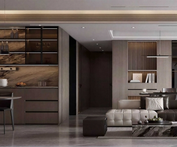 Modern Clothes Storage Area-ID:535695085