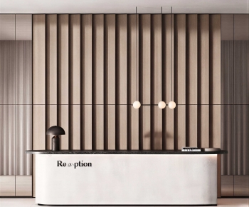 Modern Reception Desk-ID:270171274