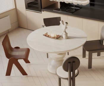 Modern Dining Table And Chairs-ID:785487893