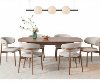Modern Dining Table And Chairs-ID:446712977