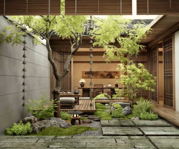 New Chinese Style Courtyard/landscape-ID:422033076