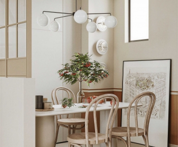 Nordic Style Dining Room-ID:958782916