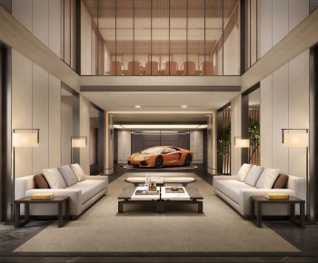 Modern A Living Room-ID:893094065