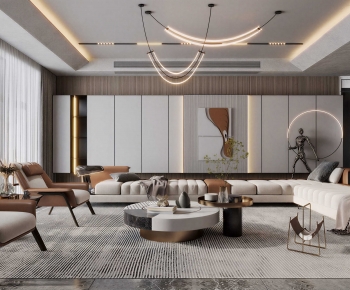 Modern A Living Room-ID:466223001