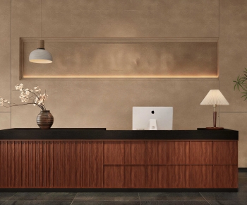 Modern Reception Desk-ID:474729064