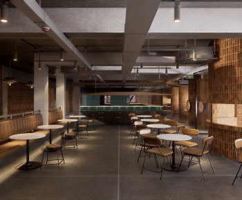 Industrial Style Dining Room-ID:192271954