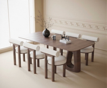 Modern Dining Table And Chairs-ID:751585969