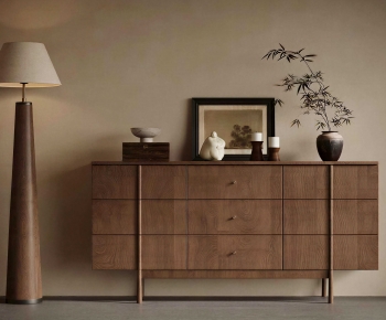 Wabi-sabi Style Entrance Cabinet-ID:749666937