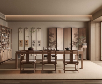 New Chinese Style Tea House-ID:177411084