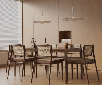 Modern Dining Table And Chairs-ID:341032037