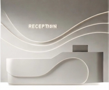 Modern Reception Desk-ID:350083111