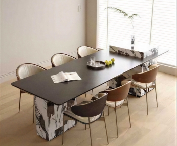 Modern Dining Table And Chairs-ID:637026075