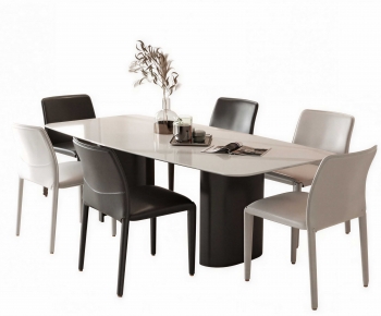 Modern Dining Table And Chairs-ID:740740064