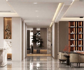 Modern A Living Room-ID:755395897