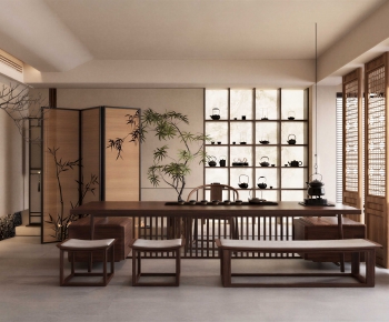 New Chinese Style Tea House-ID:345907935