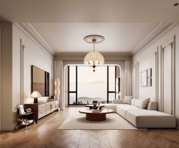 French Style A Living Room-ID:313544032