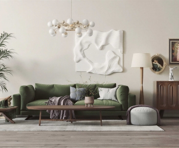 Nordic Style Sofa Combination-ID:432372091