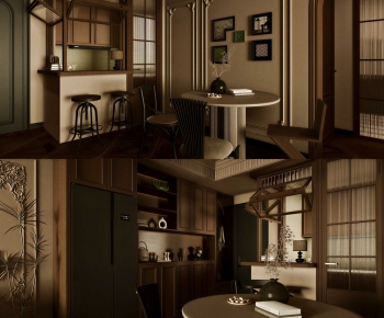 French Style Dining Room-ID:936723952