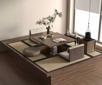 New Chinese Style Tea Tables And Chairs-ID:147531032