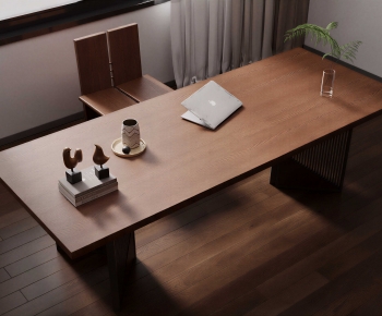 Modern Computer Desk And Chair-ID:300225979