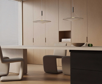 Modern Dining Table And Chairs-ID:205431944