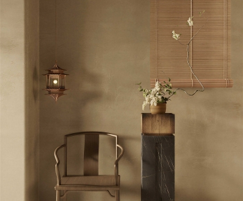 New Chinese Style Lounge Chair-ID:435491095