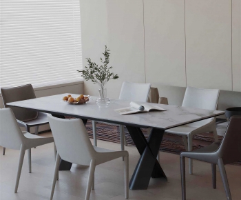 Modern Dining Table And Chairs-ID:726686959