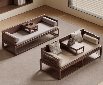 New Chinese Style Arhat Bed-ID:277189025