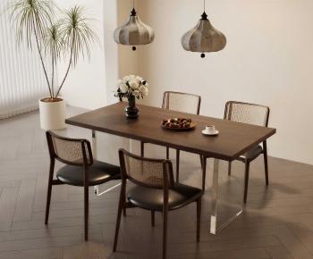 Modern Dining Table And Chairs-ID:396776914