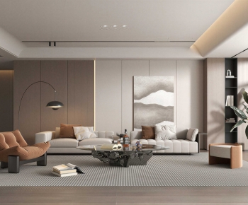 Modern A Living Room-ID:589521886