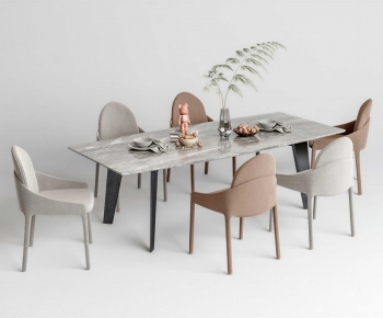 Modern Dining Table And Chairs-ID:337946892