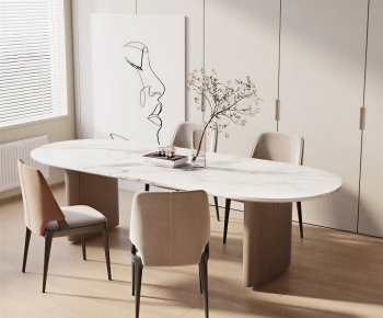 Modern Dining Table And Chairs-ID:190570471