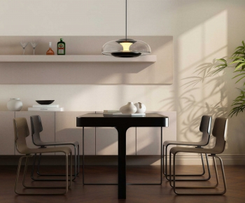 Modern Dining Table And Chairs-ID:287643917
