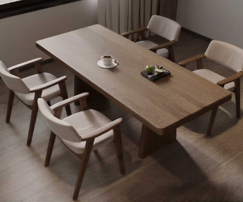 Modern Dining Table And Chairs-ID:532145026