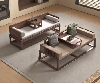 New Chinese Style Arhat Bed-ID:690402034