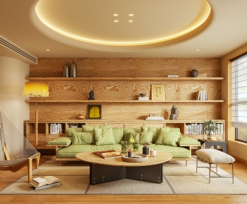 Modern A Living Room-ID:165746937