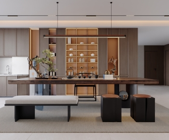 New Chinese Style Tea House-ID:201935055