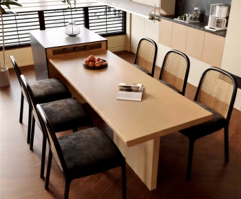 Modern Dining Table And Chairs-ID:592761048