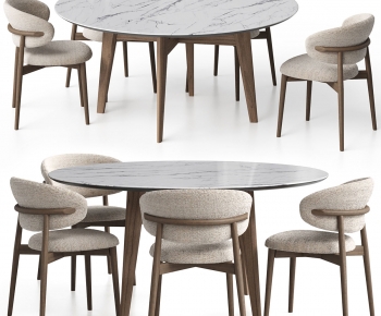 Modern Dining Table And Chairs-ID:962546112
