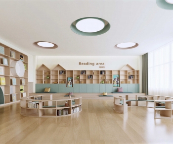 Modern Children's Reading Room-ID:498917107