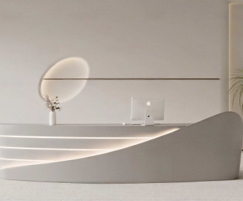 Modern Reception Desk-ID:862401964