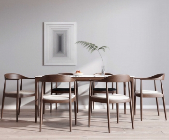 Modern Dining Table And Chairs-ID:526680953