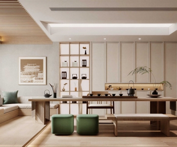 New Chinese Style Tea House-ID:740721944